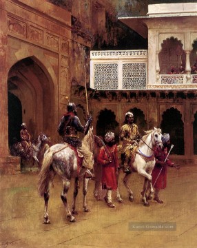 maria teresa of vallabriga on horseback Ölbilder verkaufen - Indian Prince Palace of Agra Indian